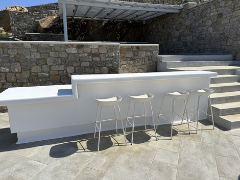 Ανακαίνιση βίλας στη Μύκονο